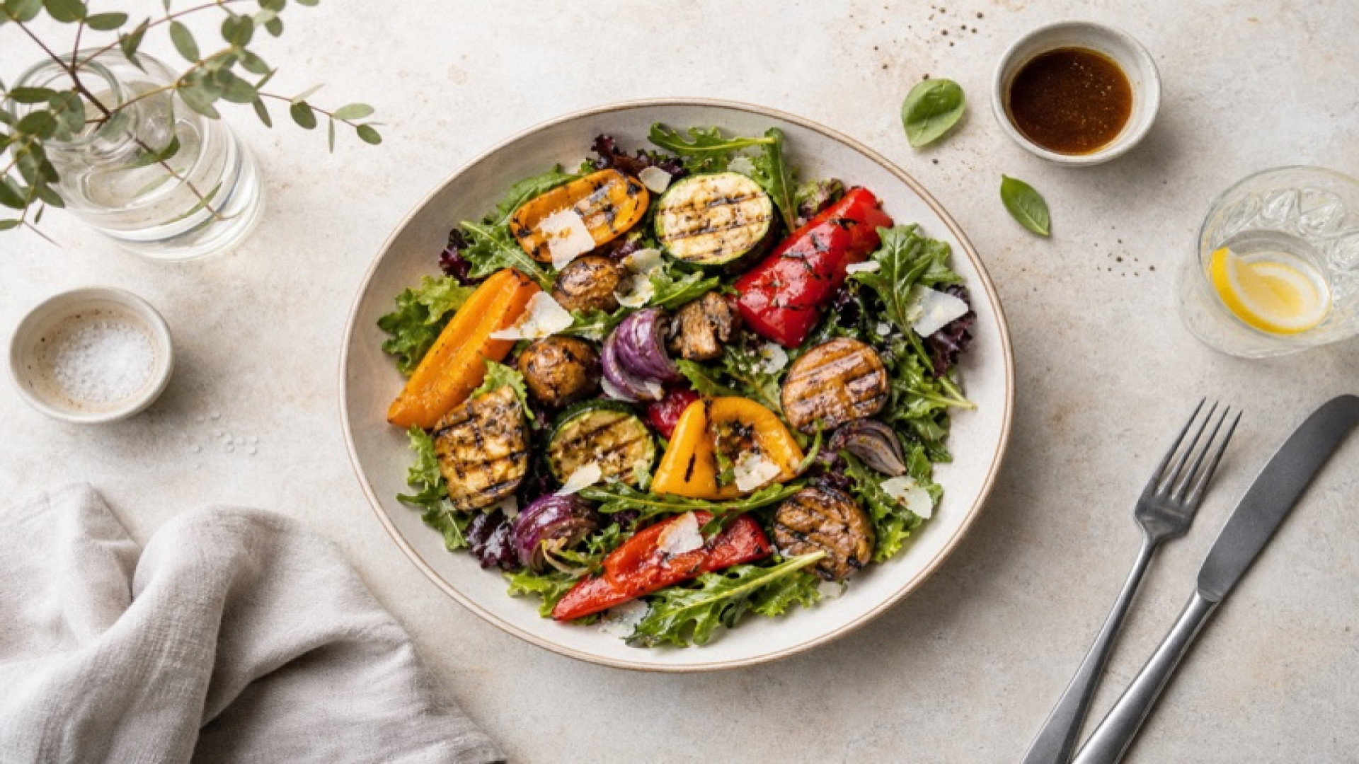 Dean & David - Grilled Veggie Classic mit Balsamico Ahornsirup Dressing