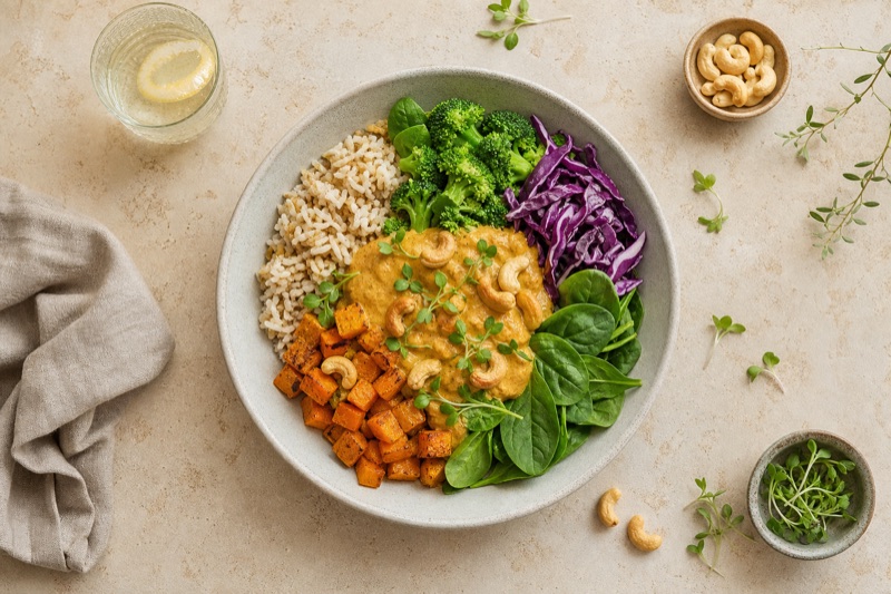 Dean & David - Vegan Curry Bowl