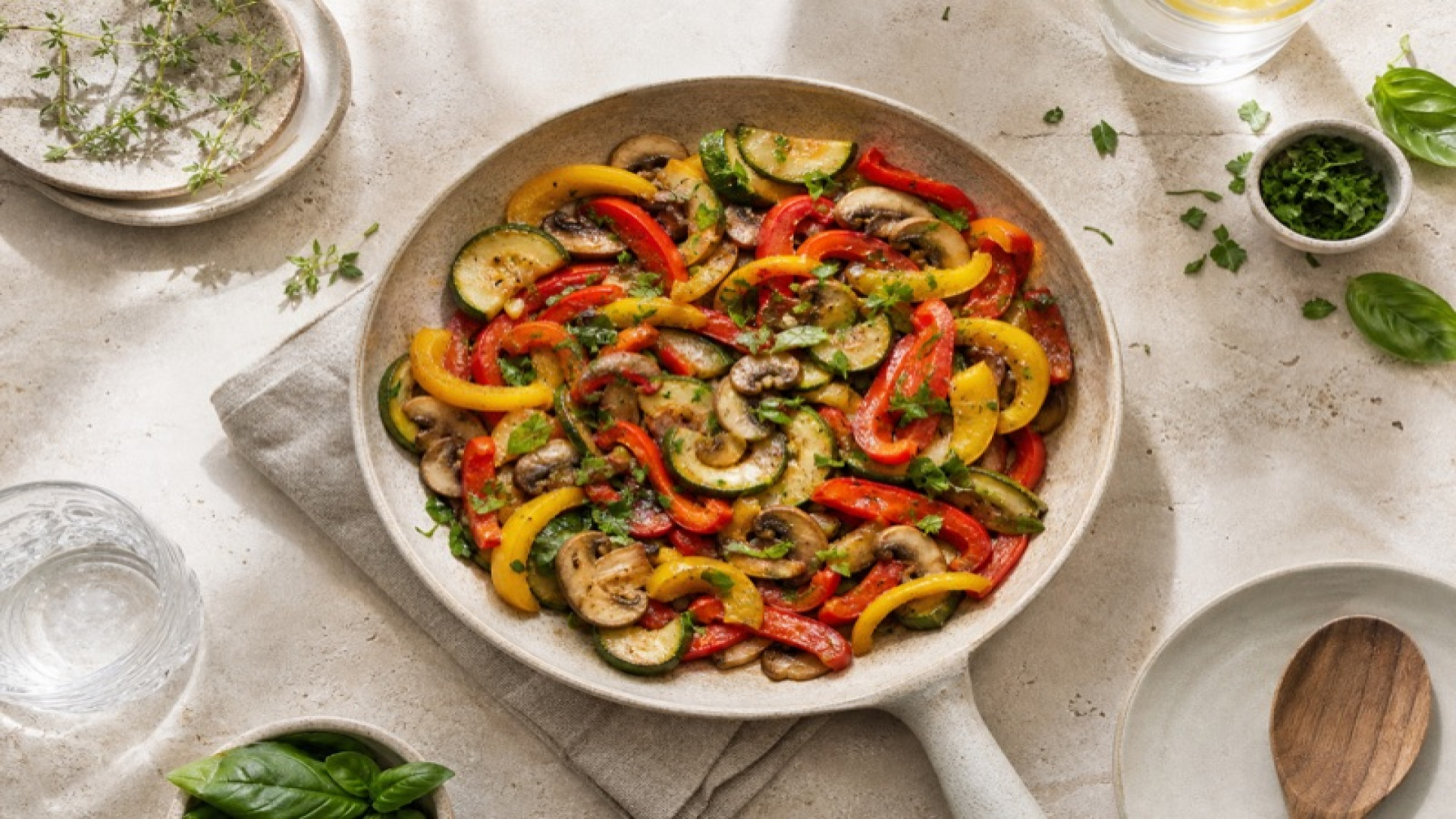 Gemüsepfanne (vegan)