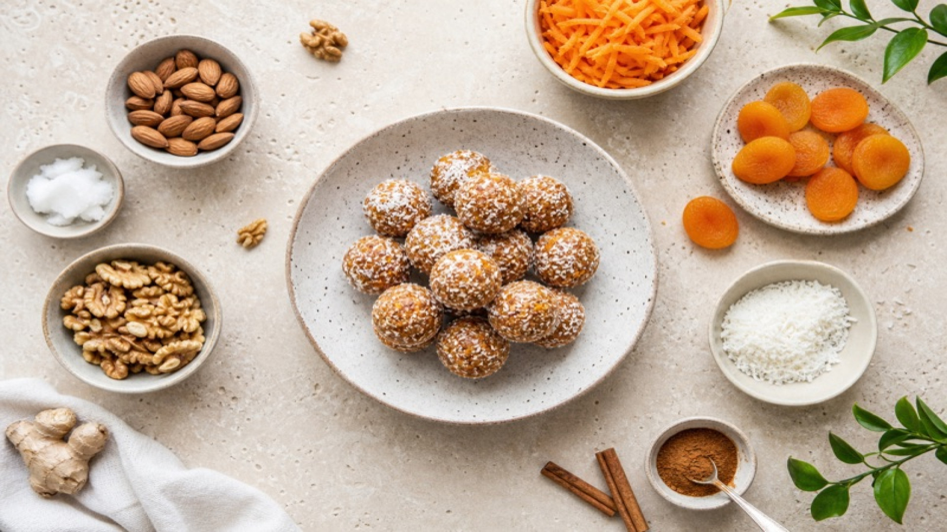 Karotten Energy Balls