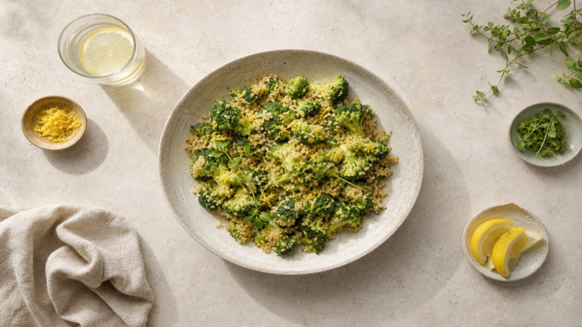 Quinoa-Brokkoli-Pfanne