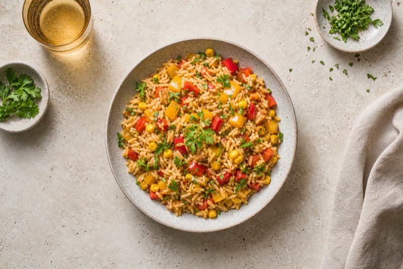 Reispfanne (vegan)
