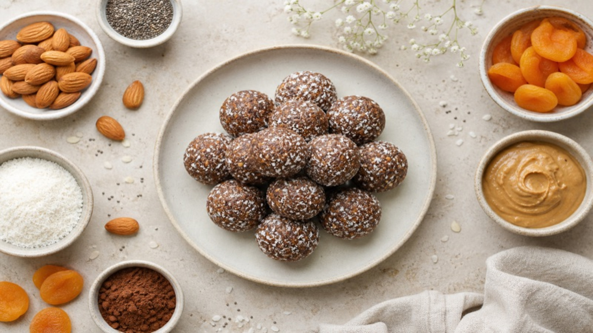 Schoko-Nuss Energy Balls